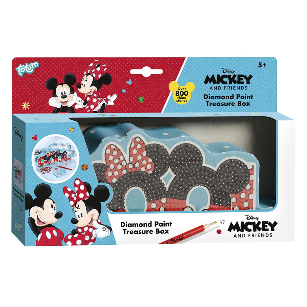 Totum Mickey Mouse - Diamant Paints Storage Box