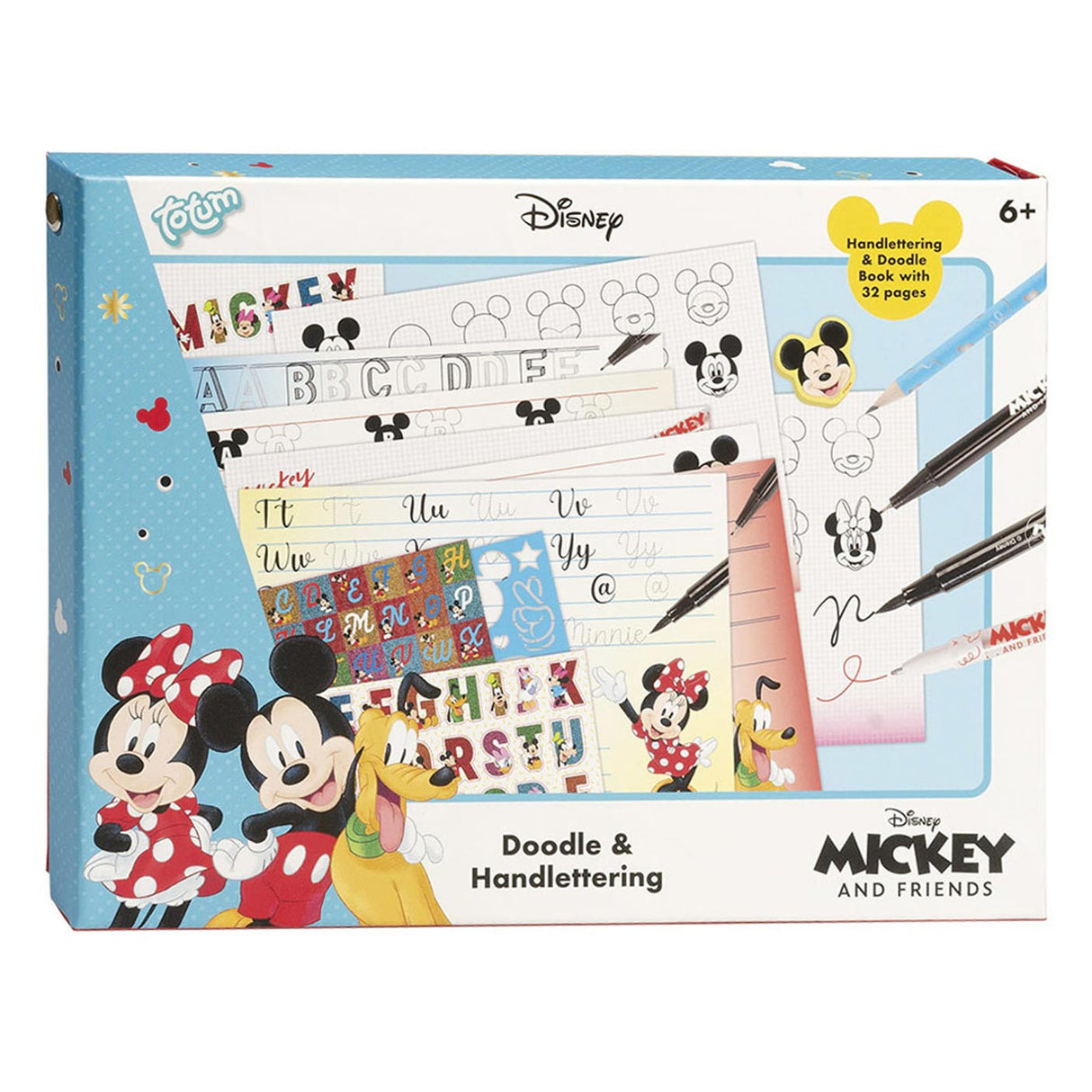 Totum Mickey Mouse - Doodle Handlettering Set