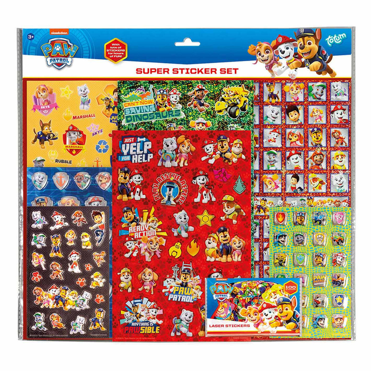 Totum Super Sticker Set Paw Patrol