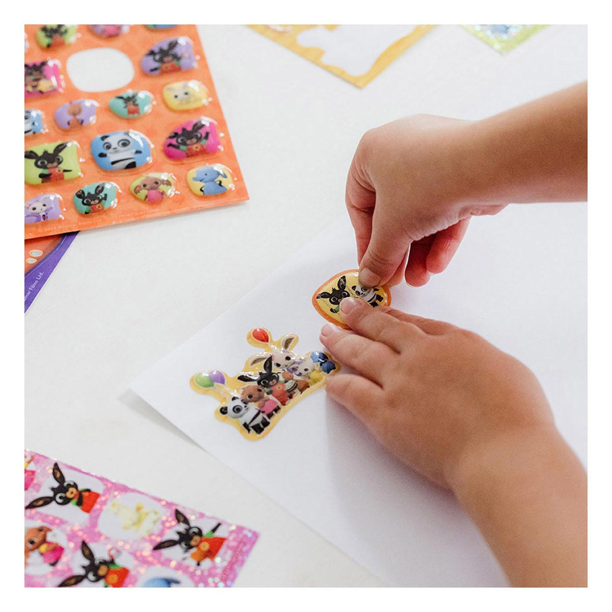 Ensemble de super autocollants pour jouets Bambolino - bing