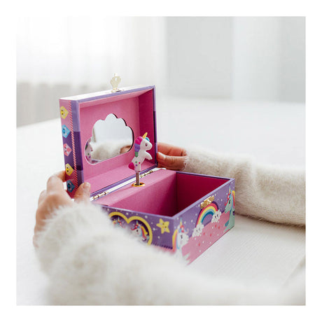 Boîte de bijoux de licorne totum avec de la musique