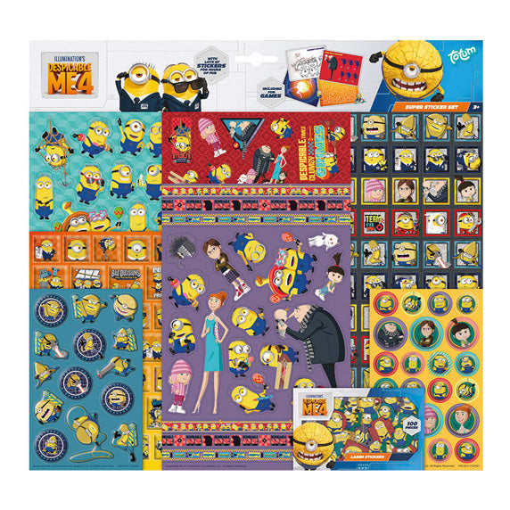 Totum minions stickerset xl