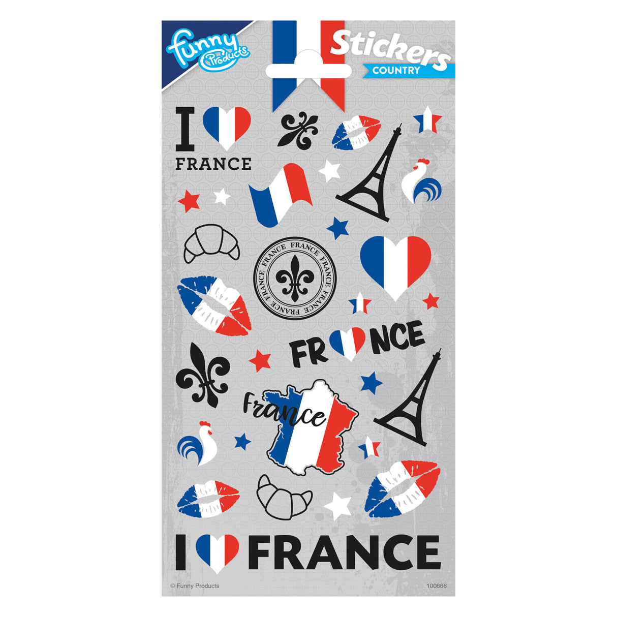Planche d'autocollants Totum France