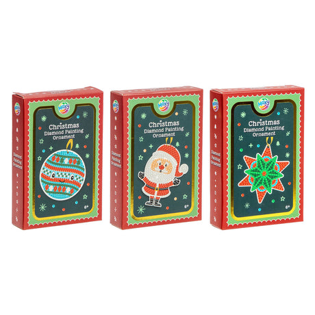 Creative craft group diamond painting kerstornament