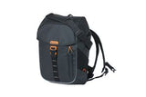 Backpack in bicicletta in bicicletta di Basil Miles Nordlicht Nero zaino nero impermeabile per ciclisti 17l unisex sportivo nero