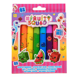 Canenco marqueurs d'escouade fruitée pointe large avec parfum, 8 pcs.