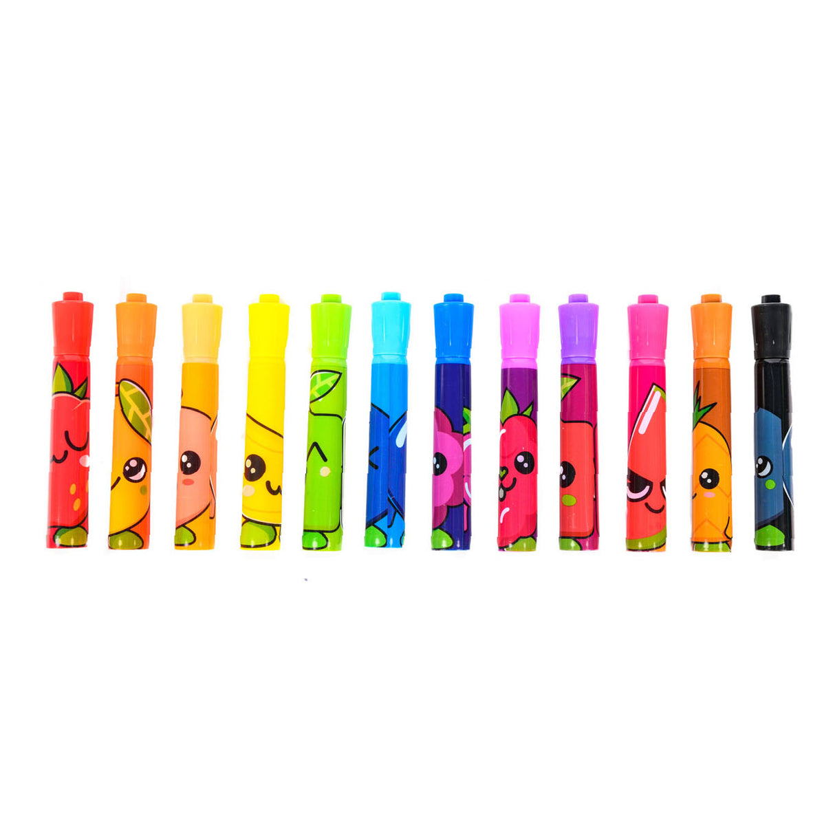 Canenco Fruity Squad Markers Super Wide Point med doft, 12: e.