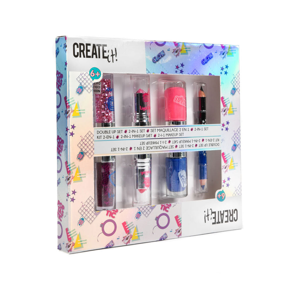 Skapa det! Make-up Set Poptastic Double Girls 4-Piece