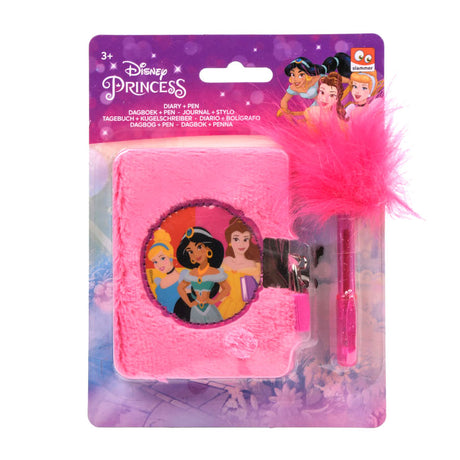 Canenco Disney Princess Journal Pluce avec stylo