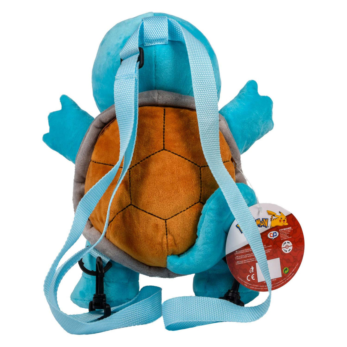 Canenco sac à dos pokémon 3d peluche carapuce