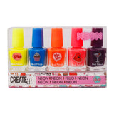 Créez-le! Néon de vernis à ongles de beauté, 5e.