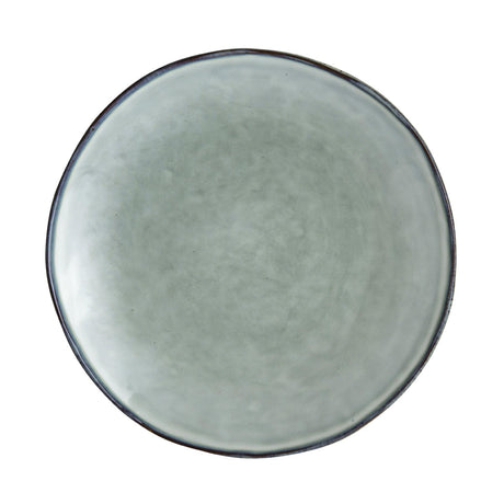 Assiette bio rose hollandaise 26,5cm bleue 4 pcs