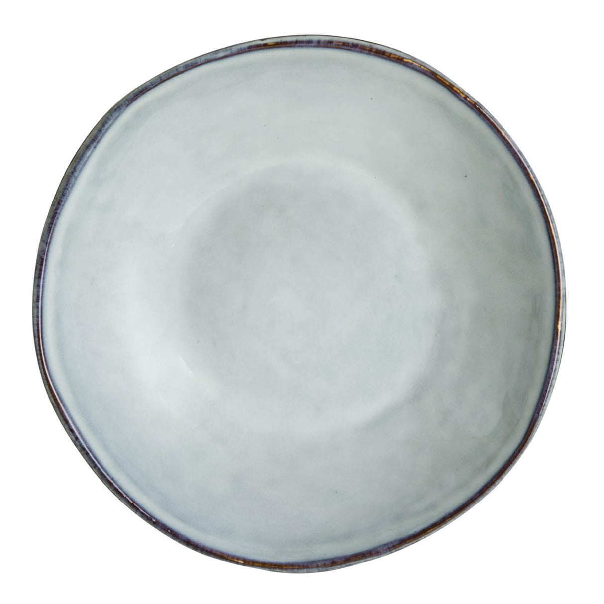 Assiette bio rose hollandaise bleu profond 4 pcs
