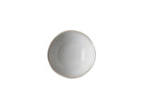 Bol biologique à la rose hollandaise ø8x3cm blanc 6 pcs