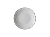 Assiette bio rose hollandaise 17cm blanche 4 pcs