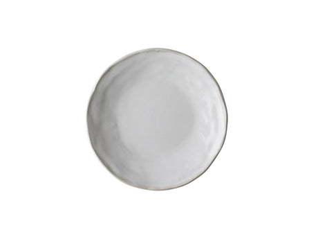 Assiette bio rose hollandaise 17cm blanche 4 pcs
