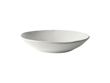 Assiette creuse bio Dutch Rose blanc 4 pcs