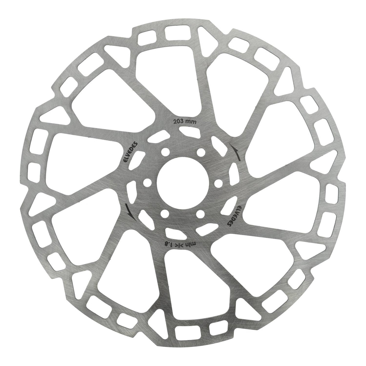 Eldedes zavorni disk 6-luknja Ø203mm t = 2,0 mm