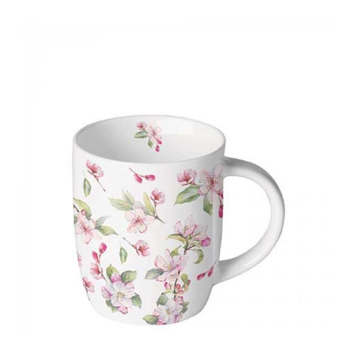 Mug Ambiente 0,2l fleur de printemps blanc