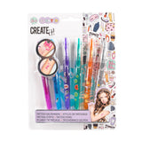 Créez-le ! stylos gel pour tatouage de beauté, 6 pcs.