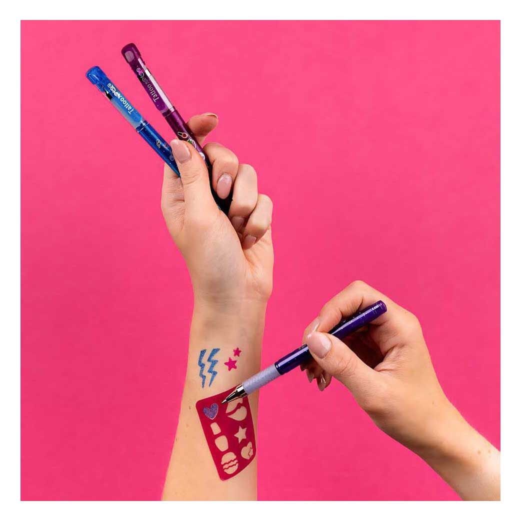 Créez-le ! stylos gel pour tatouage de beauté, 6 pcs.