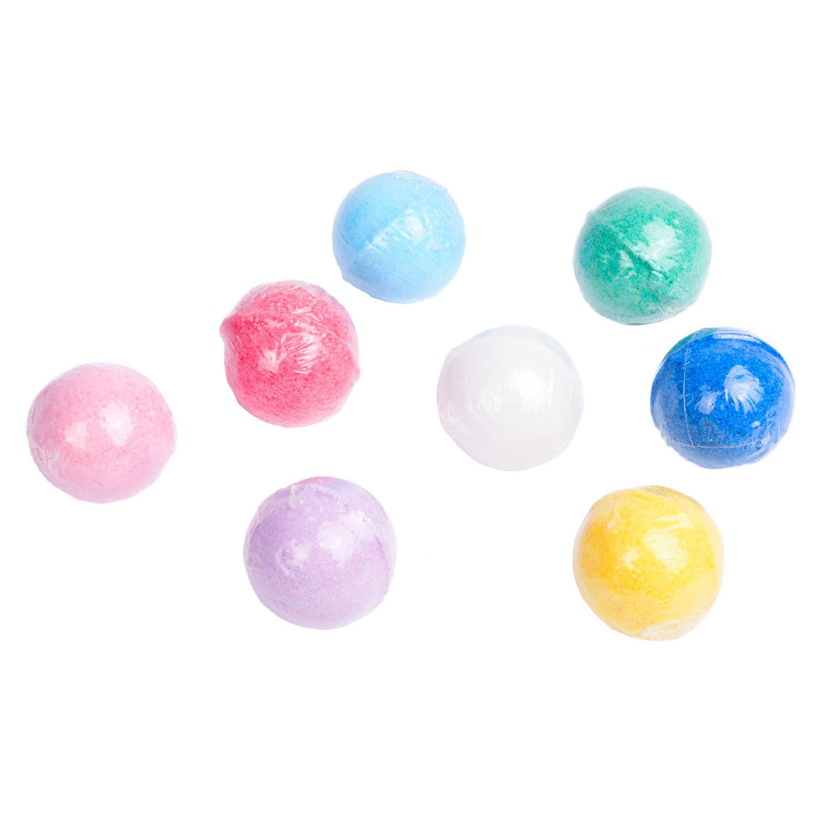 Van der Meulen le crée ! bombes de bain de beauté multicolores, 8 pcs.