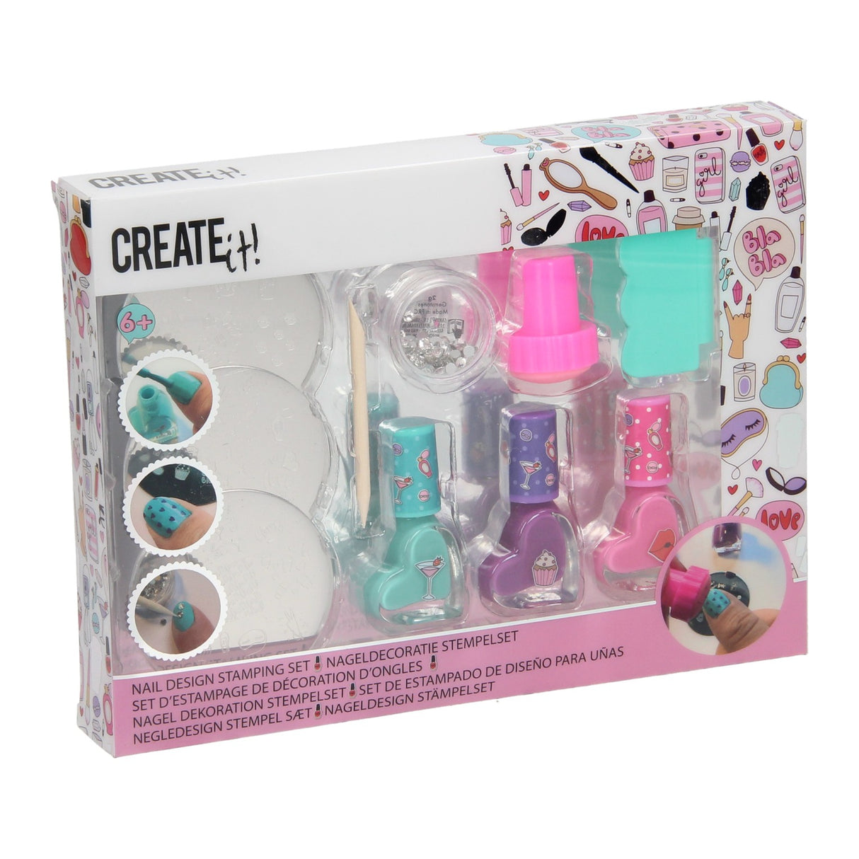 Create it! Beauty Nageldecoration Stamp Set