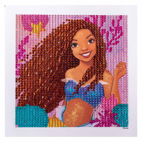 Canenco la petite sirène mosaïque strass