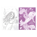 The Little Mermaid Viltkunst en Kleurboek