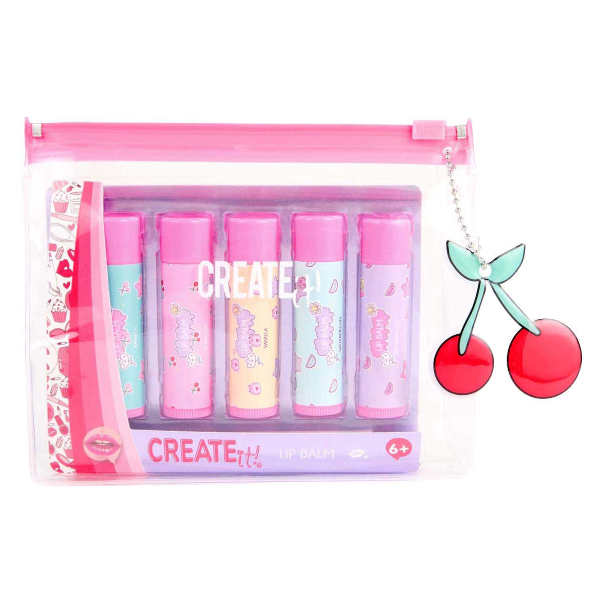 Créez-le ! baume à lèvres en étui, 5 pcs.