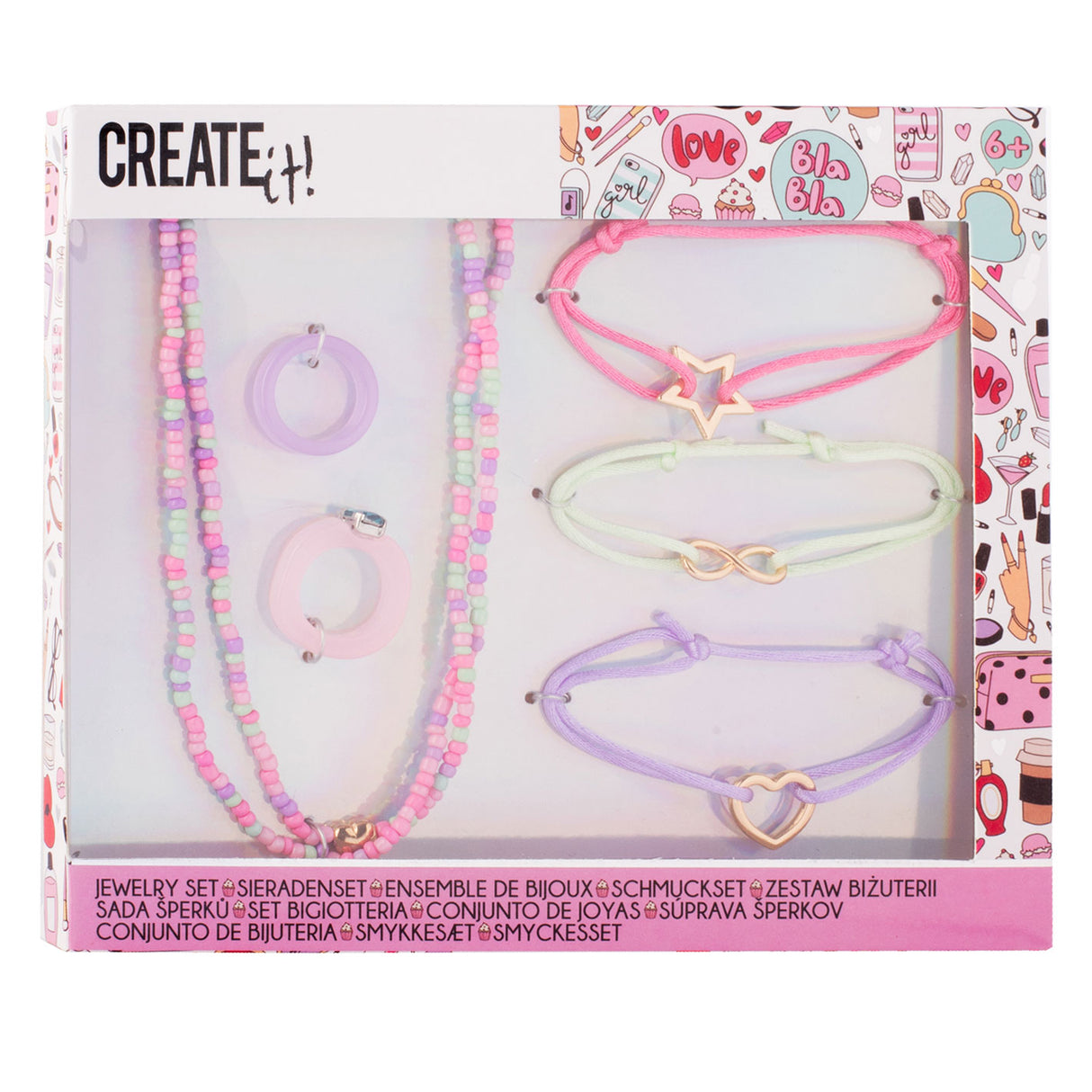 Créez-le ! ensemble de bijoux de beauté beauté