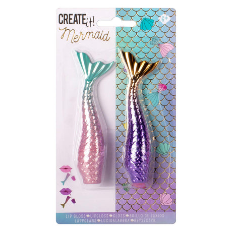 Canenco crée-le ! brillant à lèvres sirène, 2 pcs.