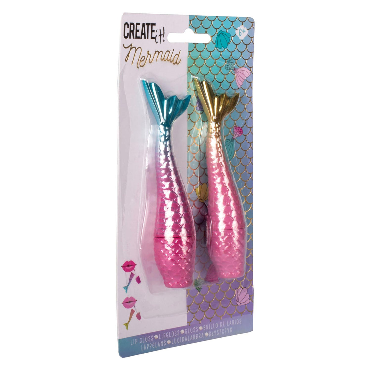 Canenco crée-le ! brillant à lèvres sirène, 2 pcs.