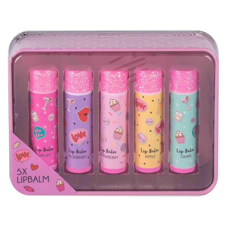 Canenco crée-le ! baume à lèvres beauté en boîte rose