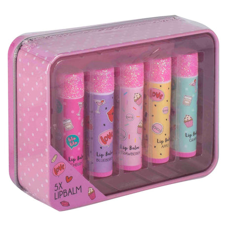 Canenco crée-le ! baume à lèvres beauté en boîte rose