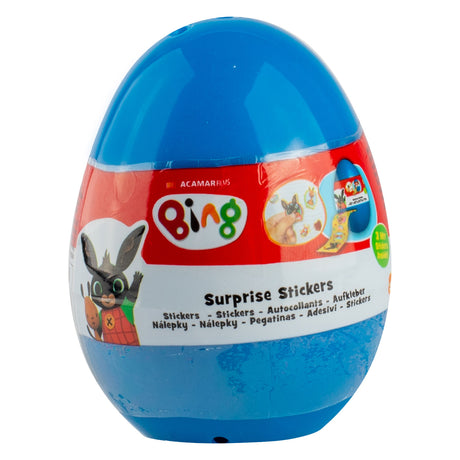 Rouleau d'autocollants œuf surprise Canenco bing 3 mètres