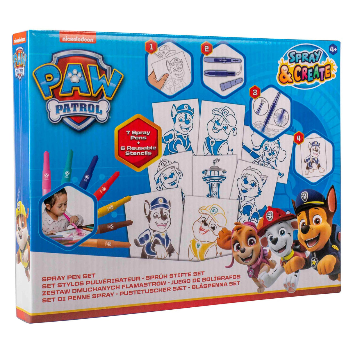 Ensemble de stylos coupants Canenco Paw Patrol