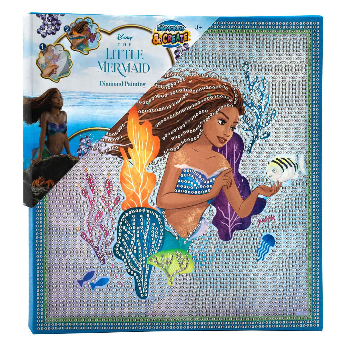 Canenco the Little Mermaid Diamond Painting Canvas XL