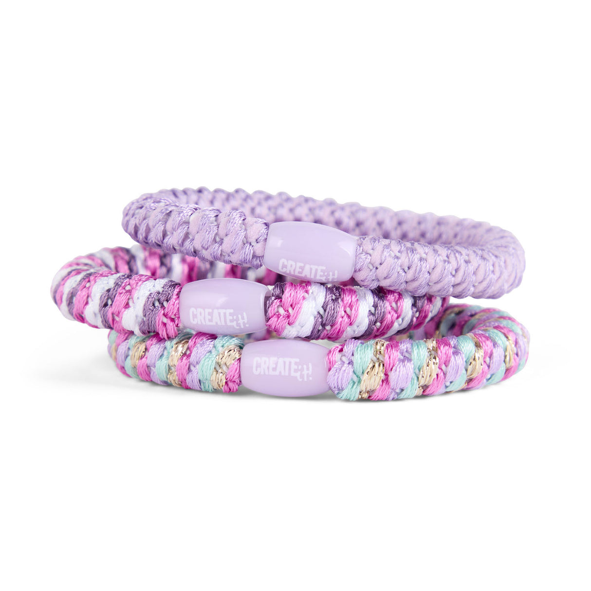 Créez-le ! élastique pour cheveux, 3 pcs.