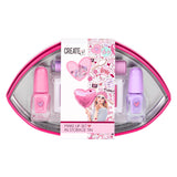 Créez-le ! ensemble de maquillage en forme de cœur pour le look des lèvres