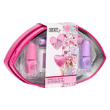 Créez-le ! ensemble de maquillage en forme de cœur pour le look des lèvres