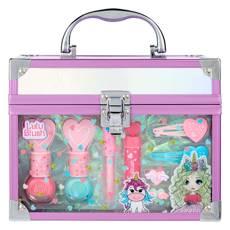 Canenco lulu blush trousse de maquillage transparente