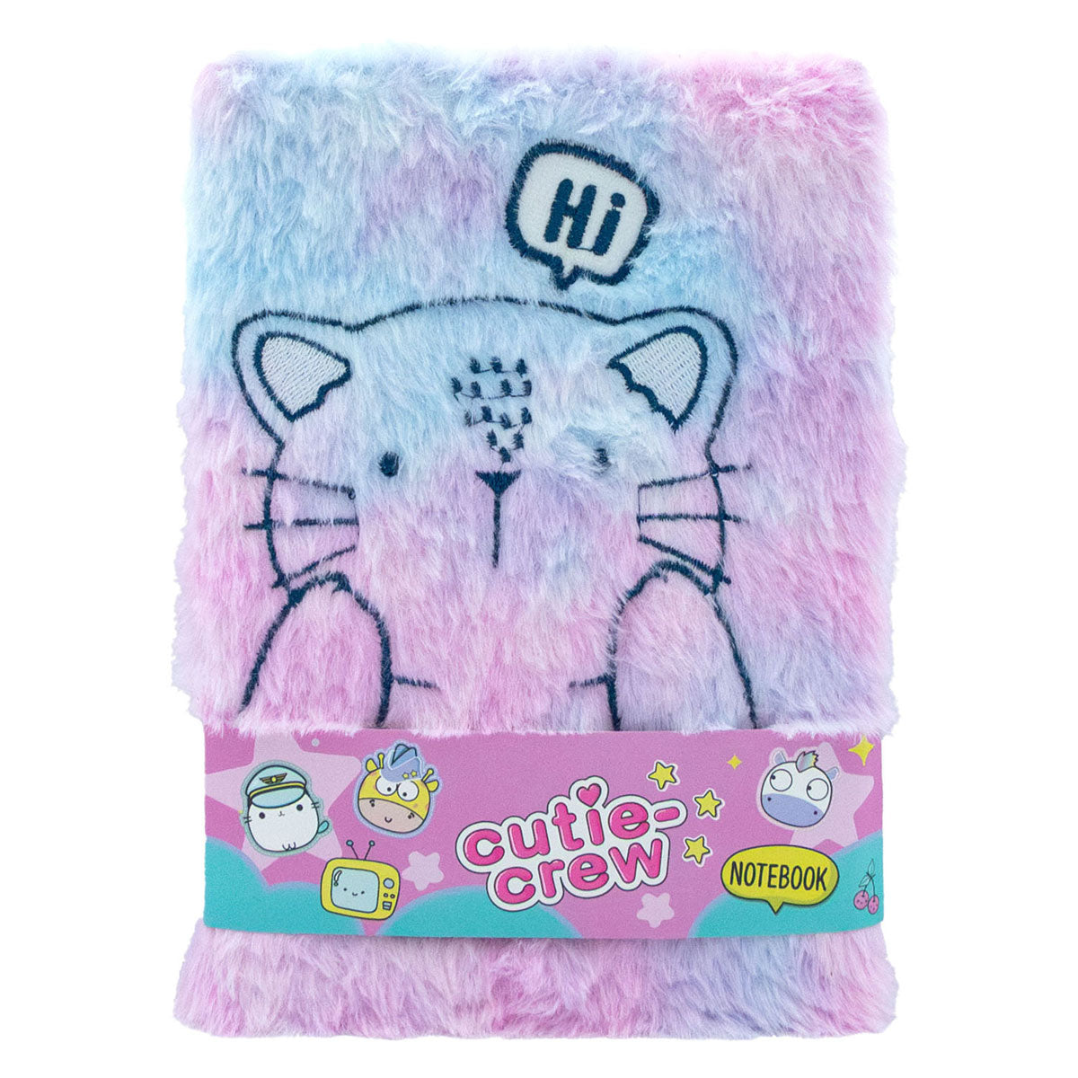 Carnet en peluche Canenco Cutie Crew