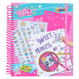 Livre de coloriage d'activités de modèle d'équipage Canenco Cutie