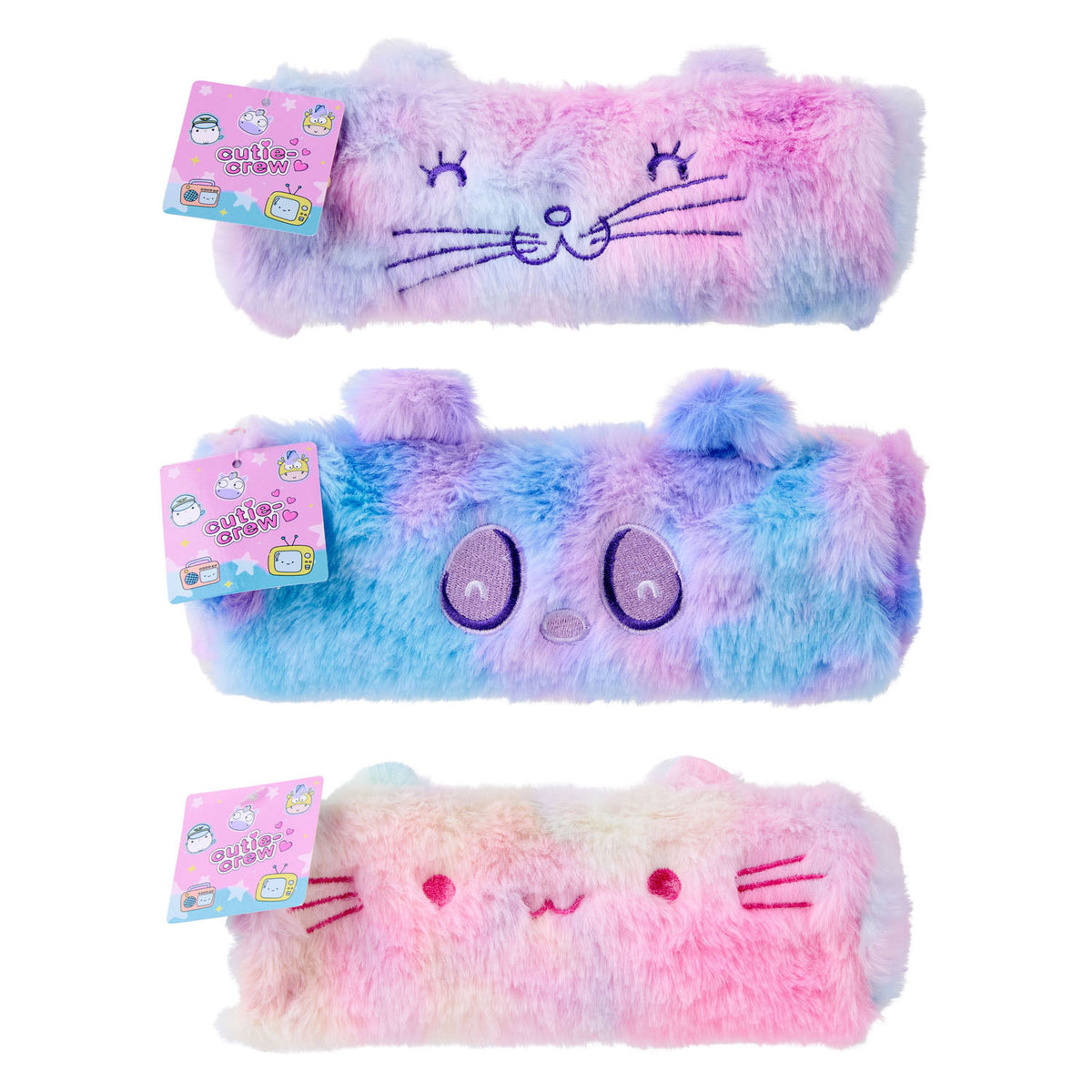 Trousse à crayons Canenco Cutie Crew en peluche