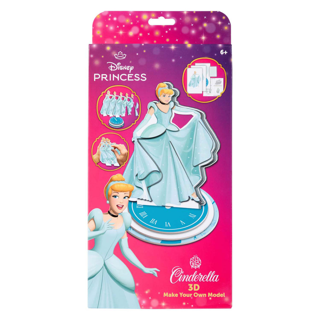 Disney Princess Cenicienta Haz tu propia figura 3D