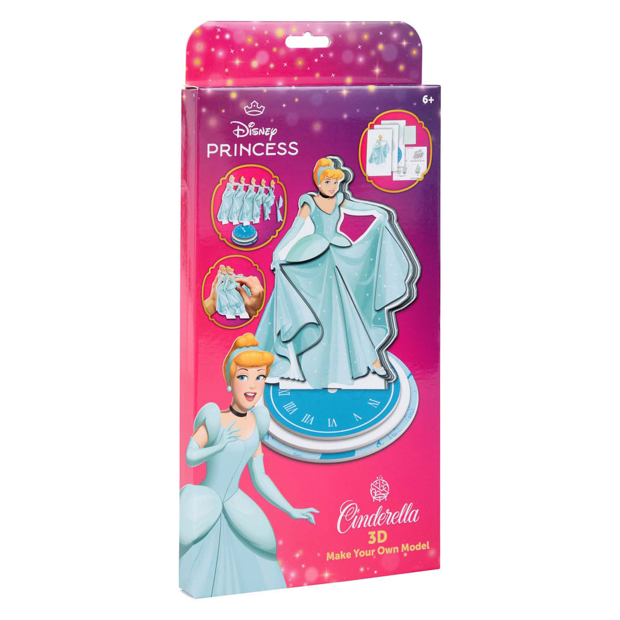 Disney Prinzessin Connerellella maacht Är eege 3D Figur