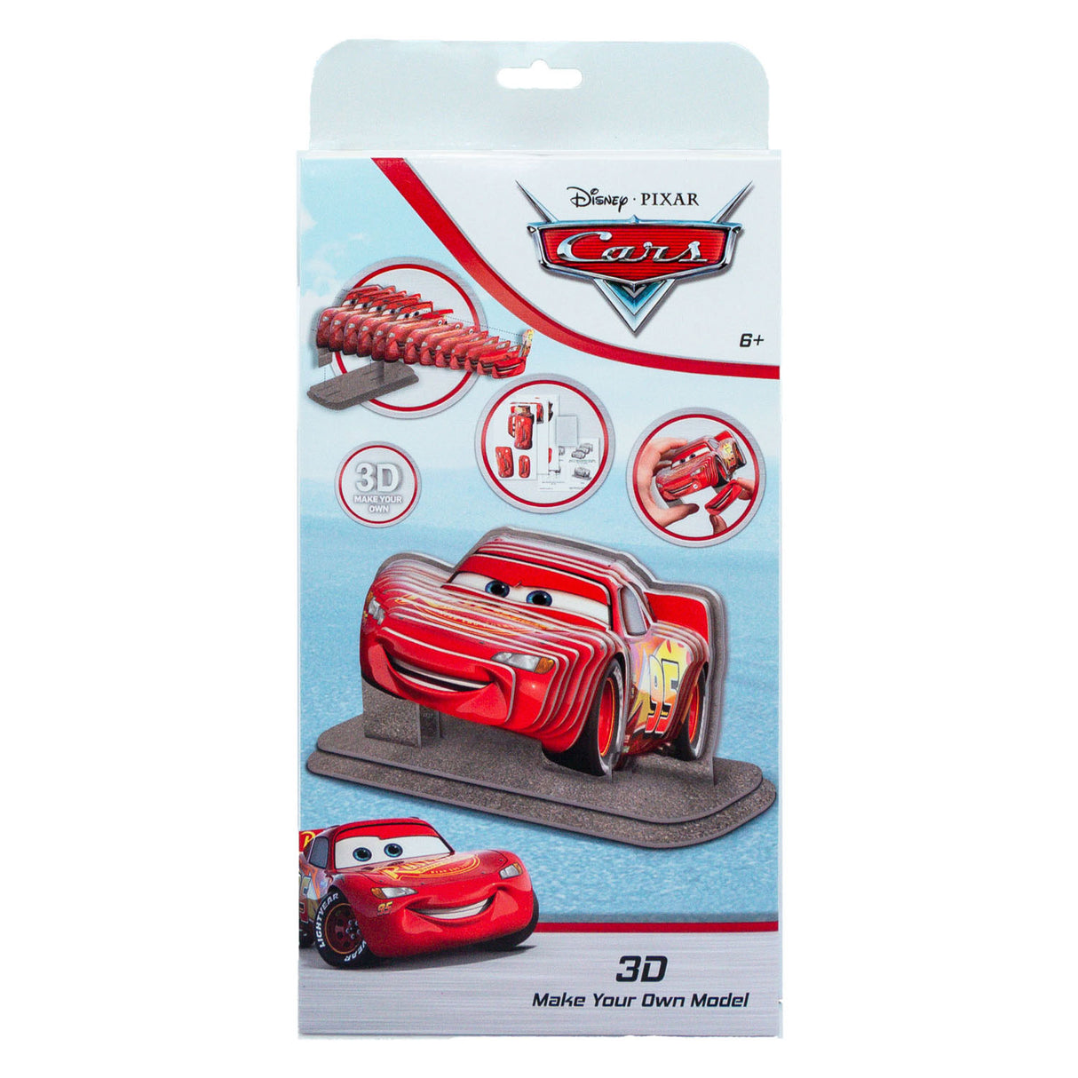 Cars make your own 3D figure