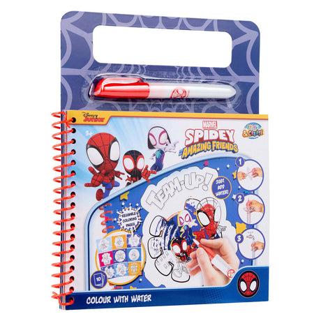 Livre de coloriage à l'eau Spider-Man Canenco
