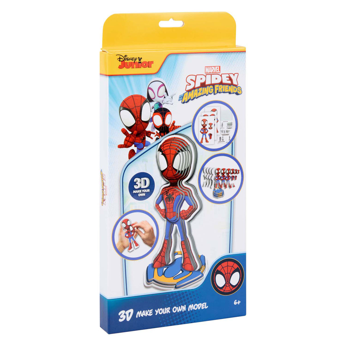 Spidey maak je eigen 3d figuur